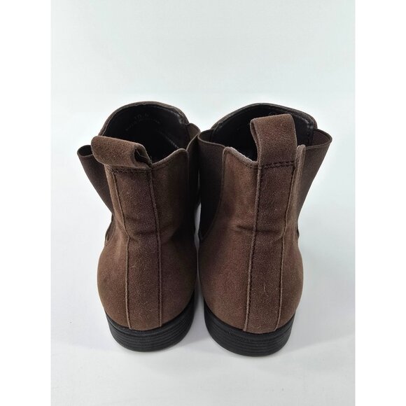 Asos Dress Men Brown Suede Boots size 10.5 - Picture 4 of 11